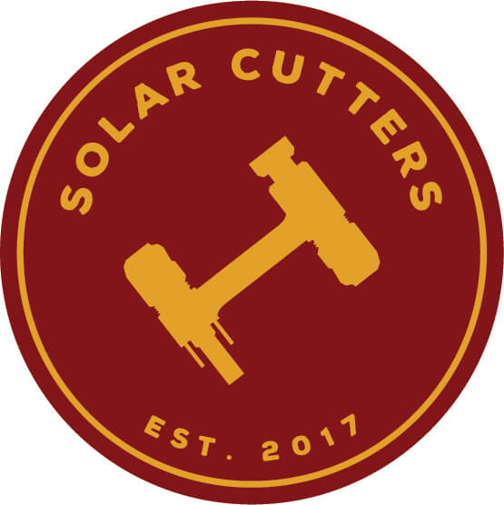 Solar Cutters Logo with white background